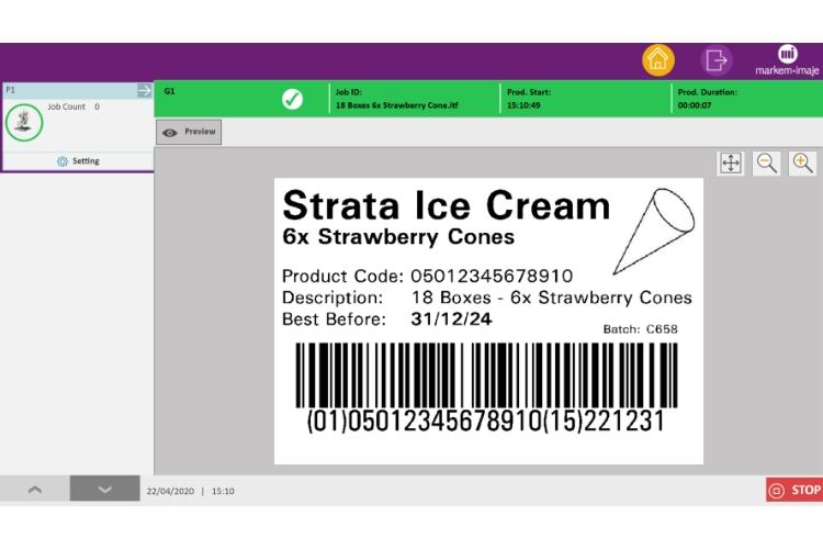 New Production Interface minimizes case and pallet labeling downtime and rework