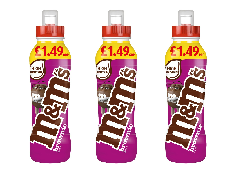 Mars hits milk drink category with M&M’s Brownie flavour