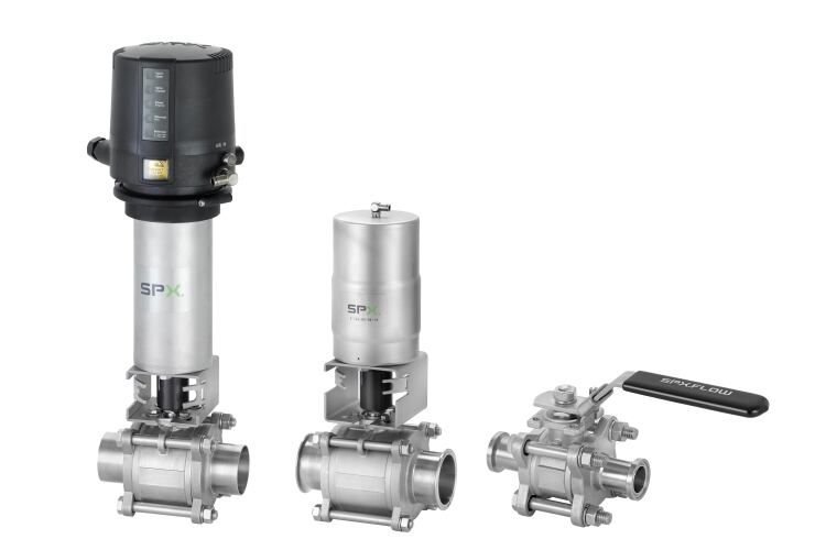 SPX FLOW announces new APV ball valve series