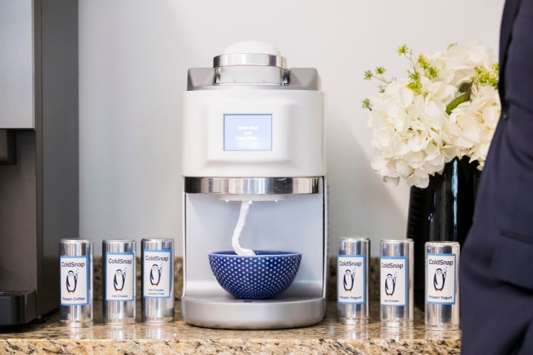 ColdSnap launched for single-serve ice cream