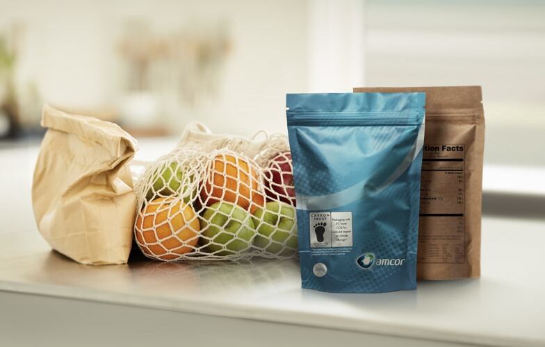 Amcor to help brands communicate packaging carbon footprint reductions