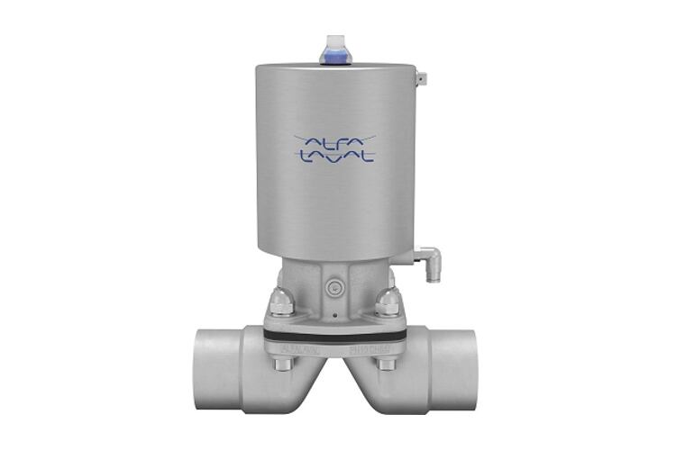 Alfa Laval Unique DV-ST UltraPure valve range expands to improve aseptic processing efficiency