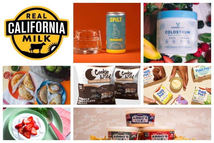 Product gallery: The finalists in the fifth Real California Milk Excelerator competition
