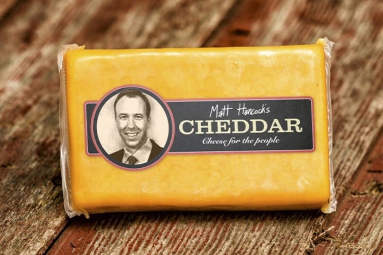 Matt Hancock's cheddar