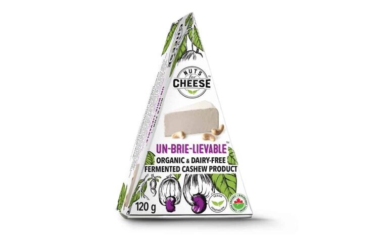 Nuts for Cheese's Un-Brie-Lievable cashew-based dairy alternative