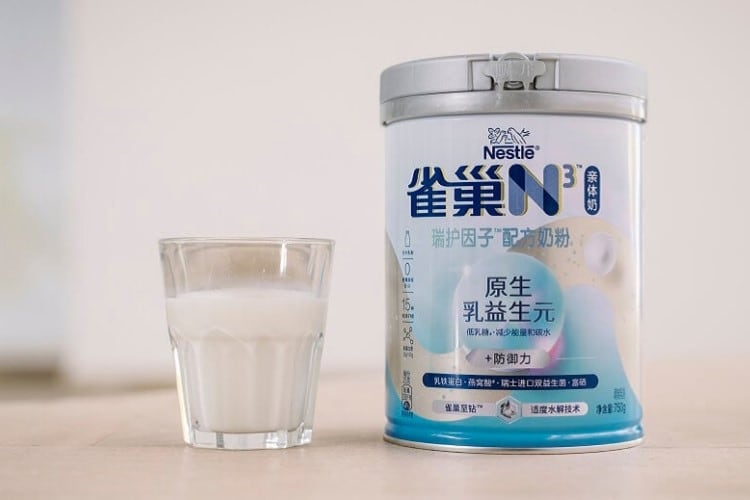 Nestlé's N3 milk powders offer functional benefits in a familiar format for the Chinese market