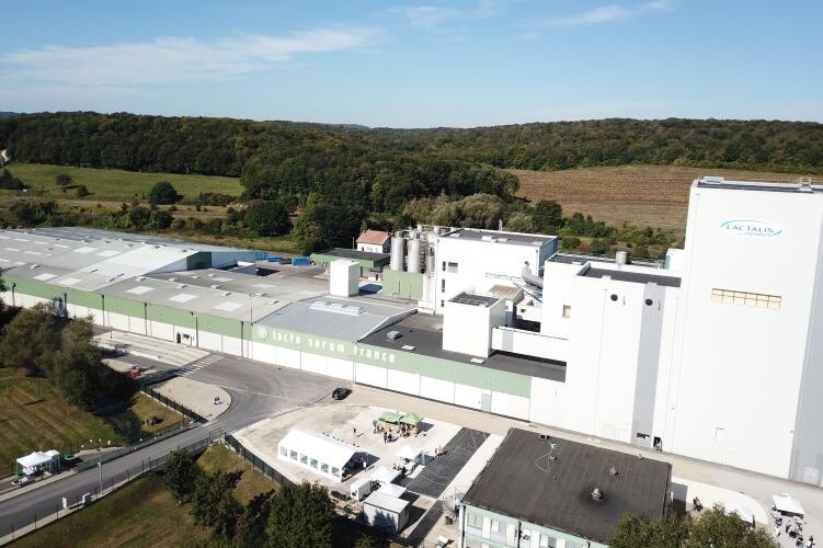 Lactalis inaugurates new whey drying tower in Verdun