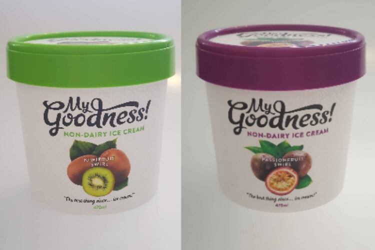 Dairy-free ice-cream innovation with persimmons