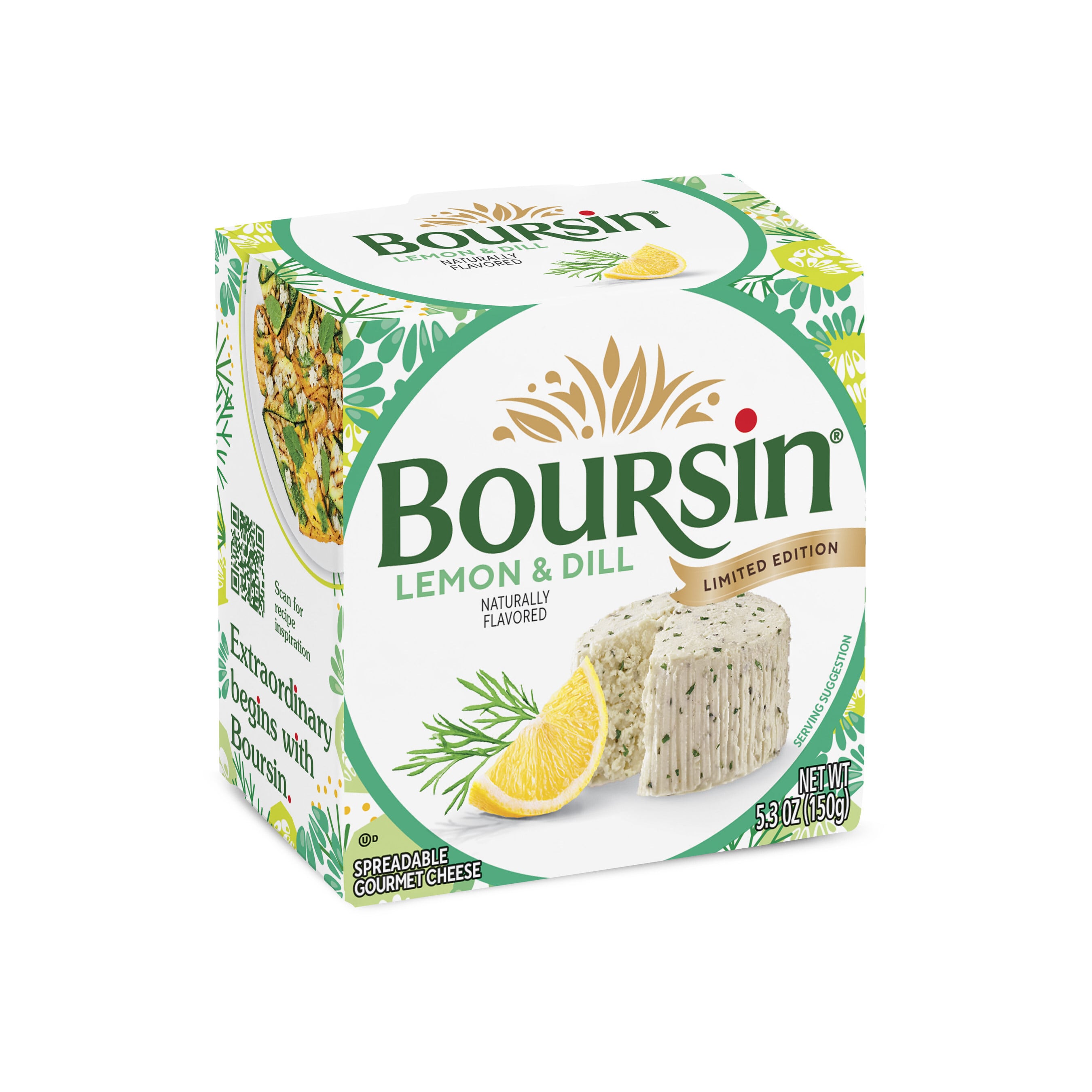 Boursin Cheese Debuts New Limited-Edition Flavor, Lemon & Dill.