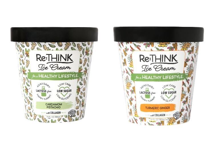Re:THINK Ice Cream launches lactose-free ice cream with A2 dairy and collagen