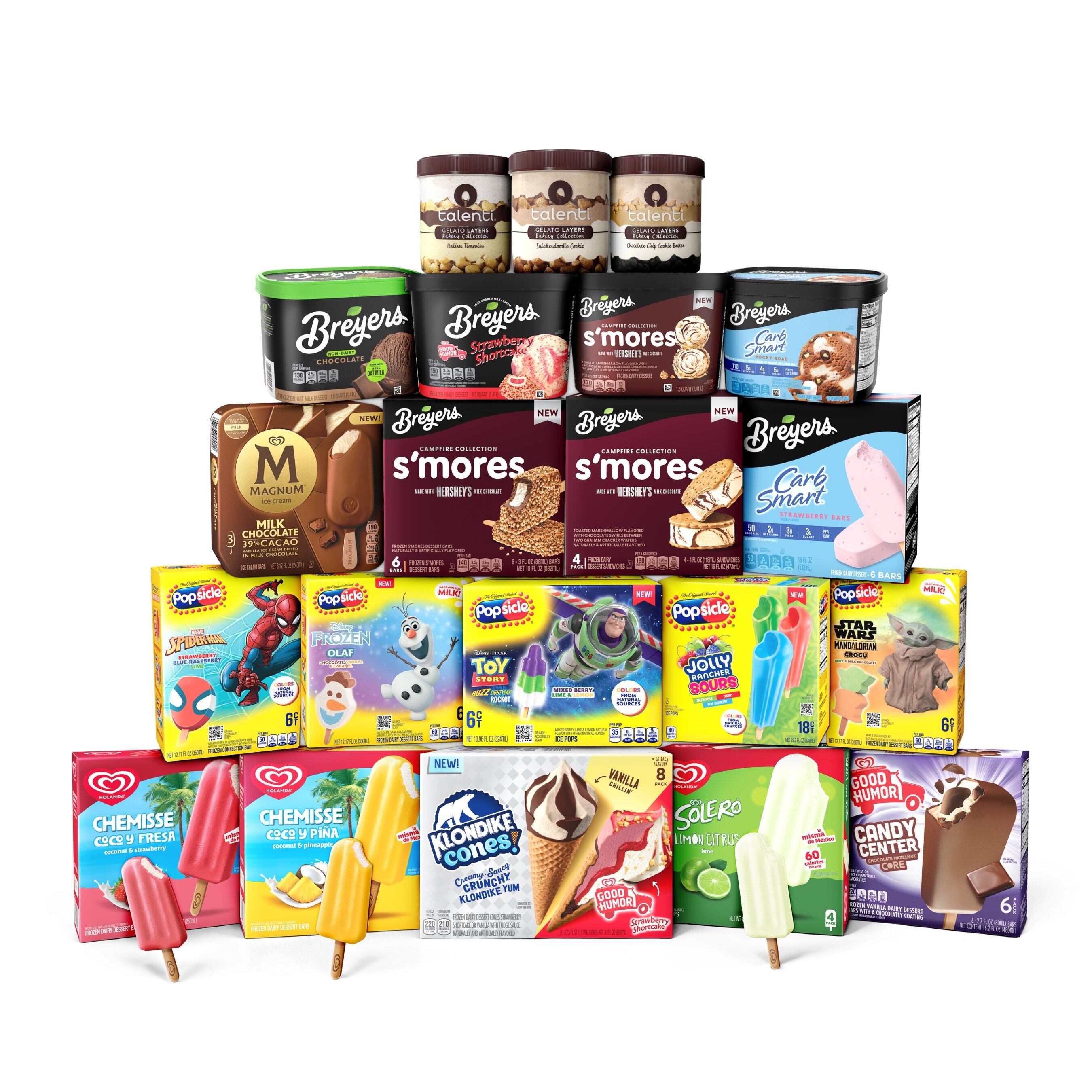 Unilever Ice Cream's 2025 New Product Lineup