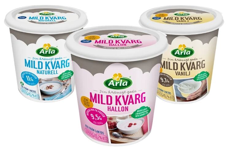 Arla reducing plastic through lid change