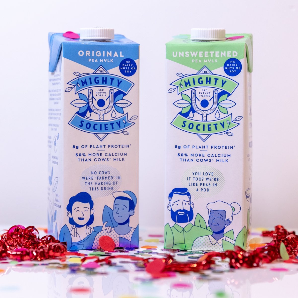 The Mighty Society launches dairy alternative drink Pea Mẙlk