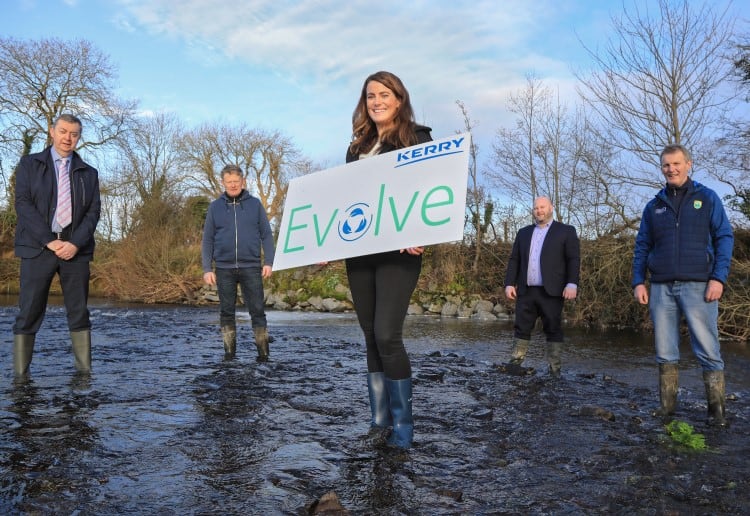 How has Kerry's Evolve sustainability program evolved?
