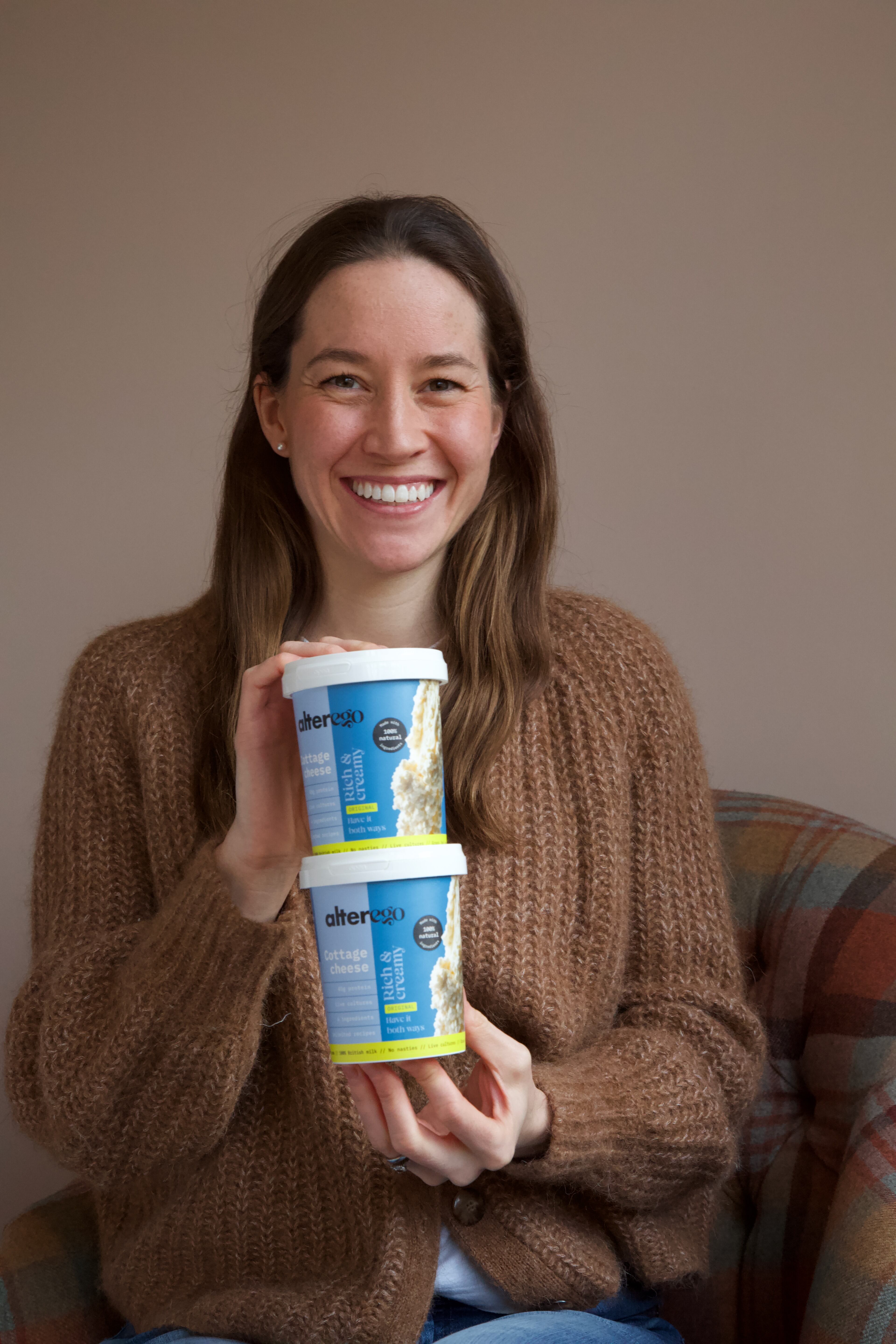 Rose Hancock of cottage cheese brand alterego