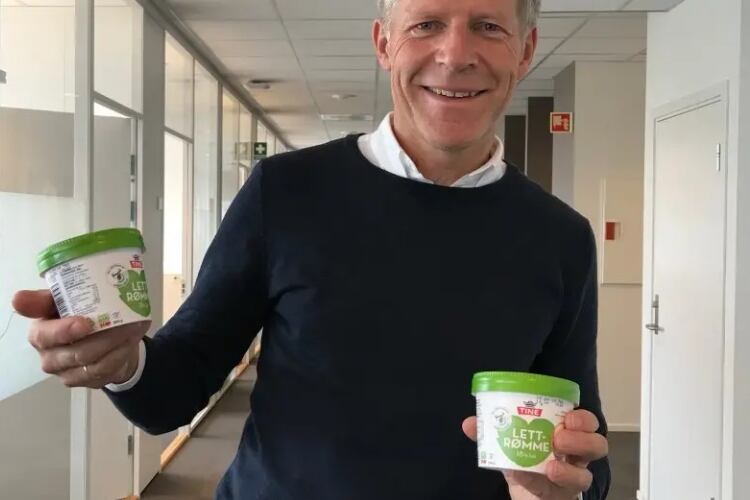 TINE cardboard cups “the future of packaging”