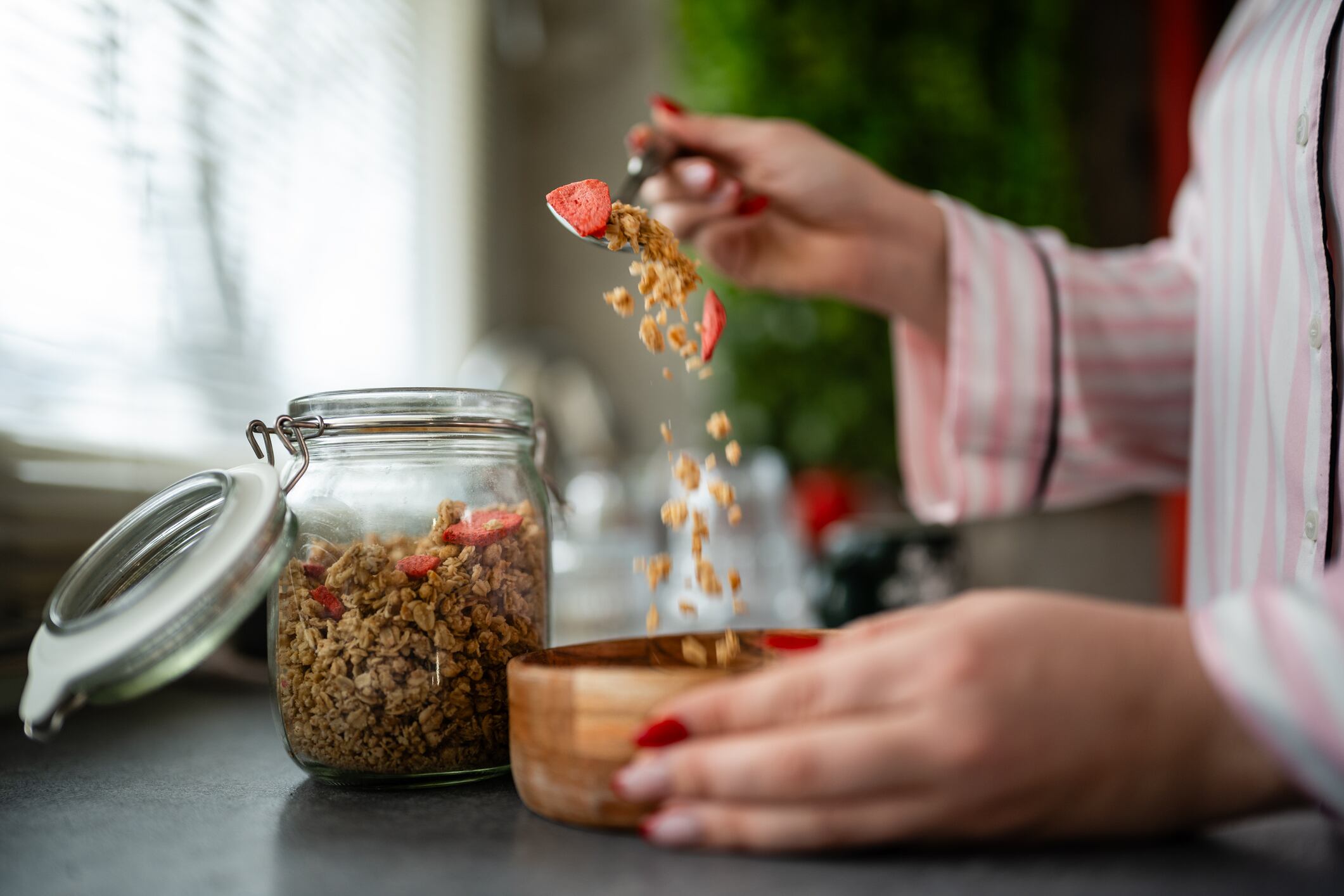Consumers are increasingly turning to nutrient-dense snacks and portable formats as eating habits shift away from fixed meal occasions.