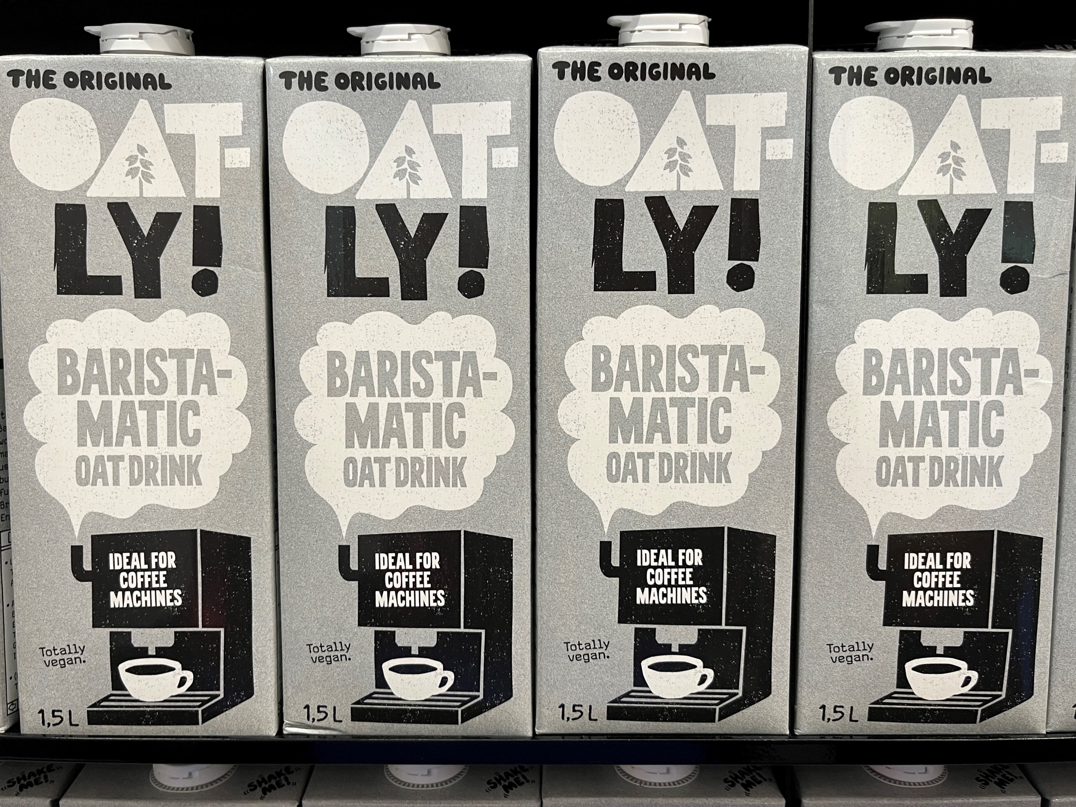 Oatly goes oat-o-matic with plant-based milk for push-button machines