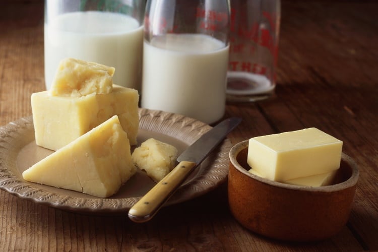 The dairy products receiving three stars at Great Taste 2022