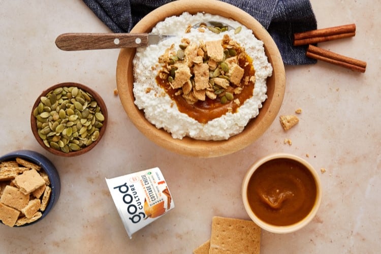Flavor focus: Good Culture’s pumpkin spice-inspired cottage cheese