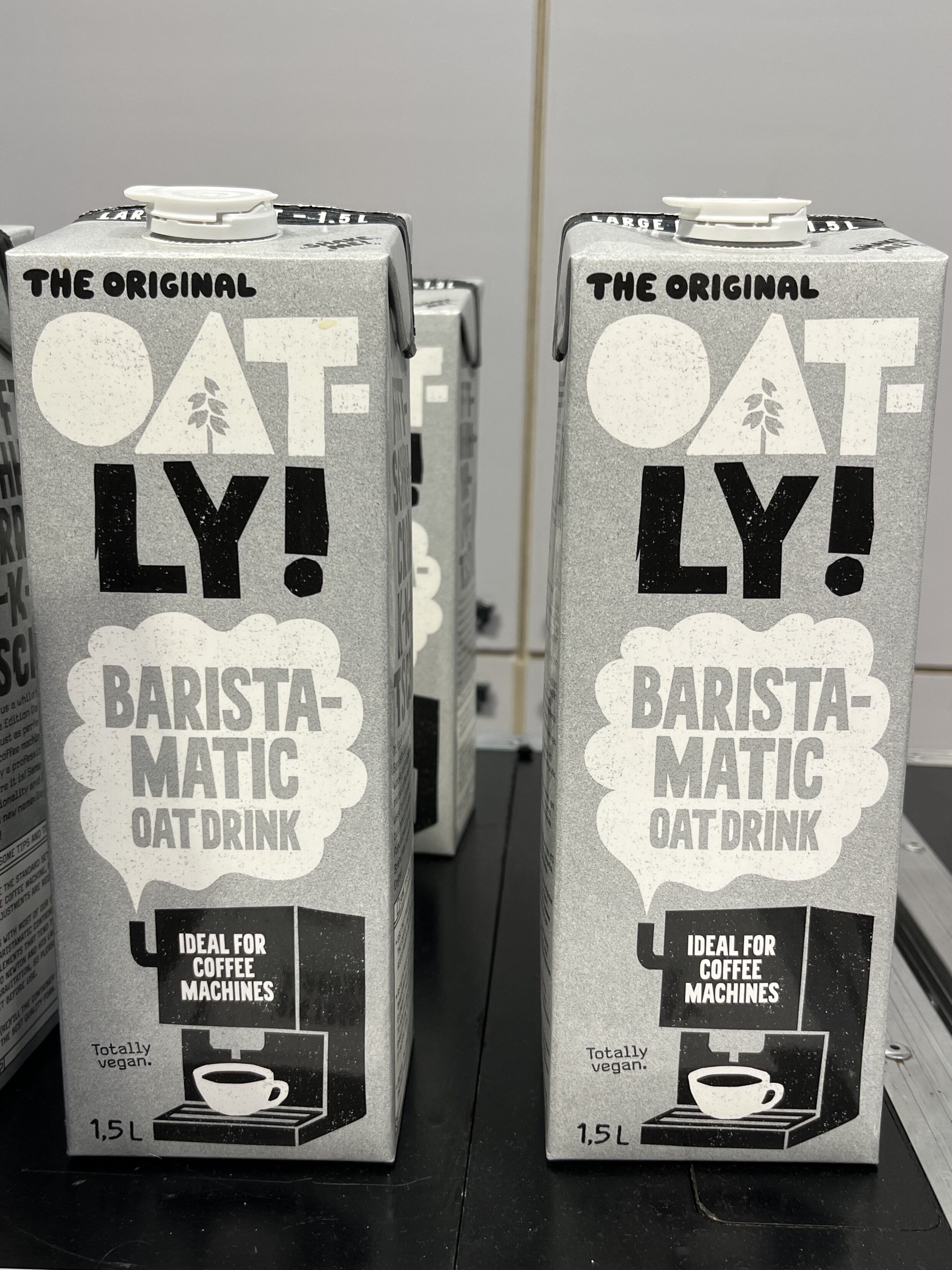 Oatly's BaristaMatic oatmilk for foodservice was debuted at the show.