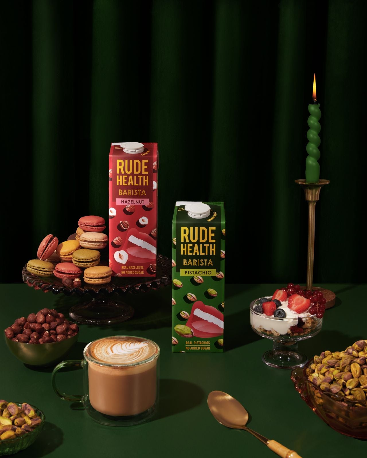 Rude health hazelnut barista pistachio barista