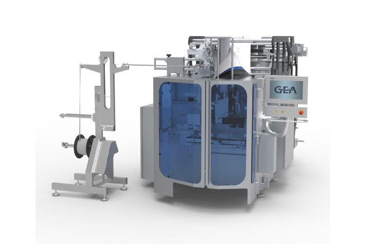 New GEA SmartPacker CX400 D-Zip for diverse bag types including grated cheese