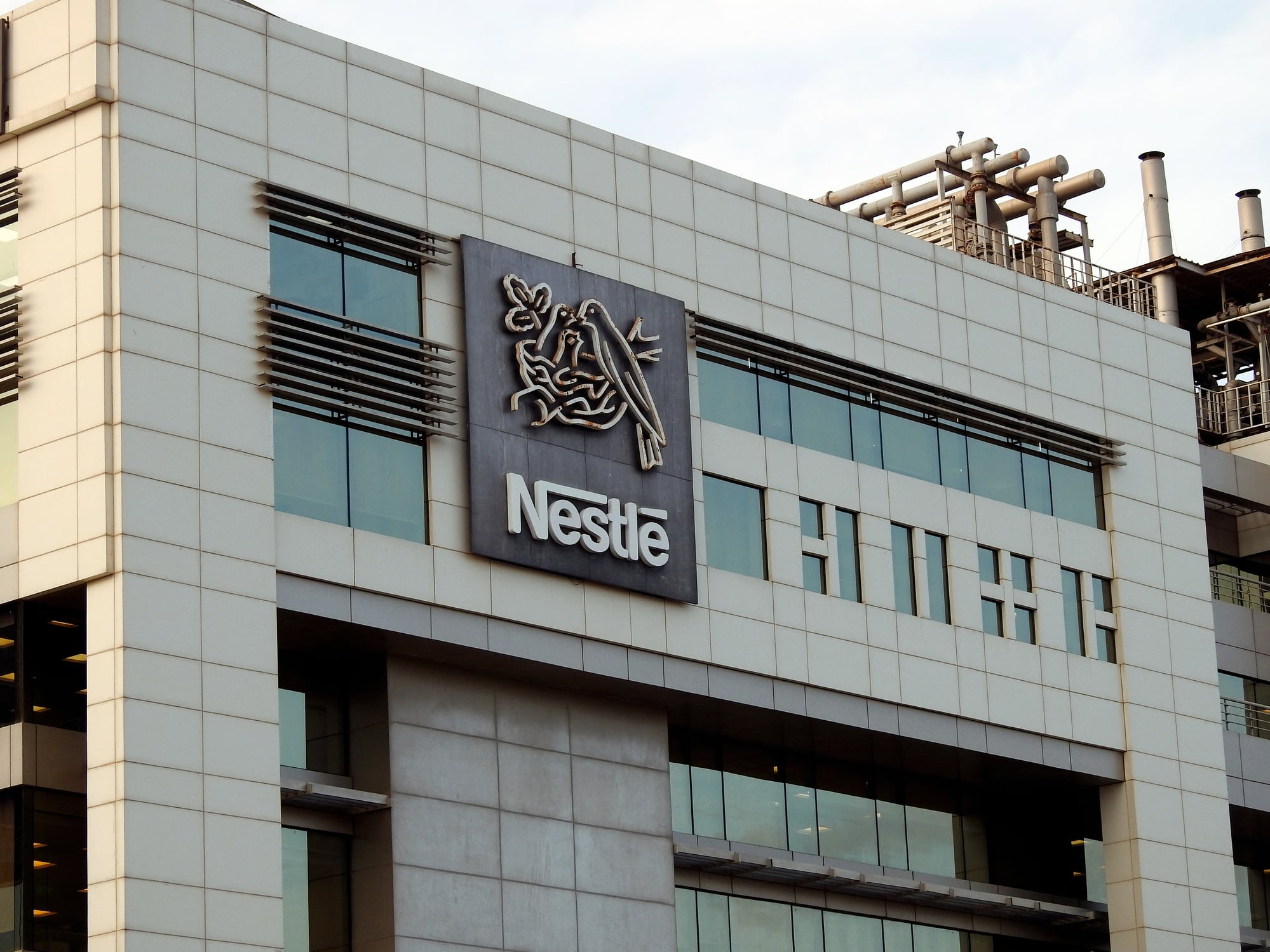 A Nestlé office front