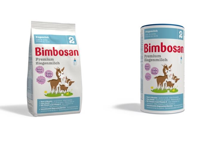 Hochdorf launches Bimbosan goat milk infant formula