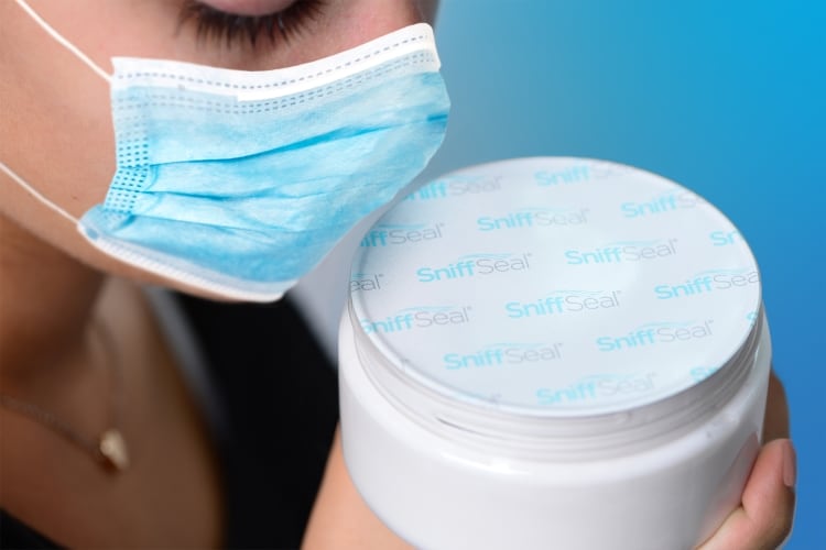 Tekni-Plex Sniff Seal technology enables scent through induction-sealed closure liner