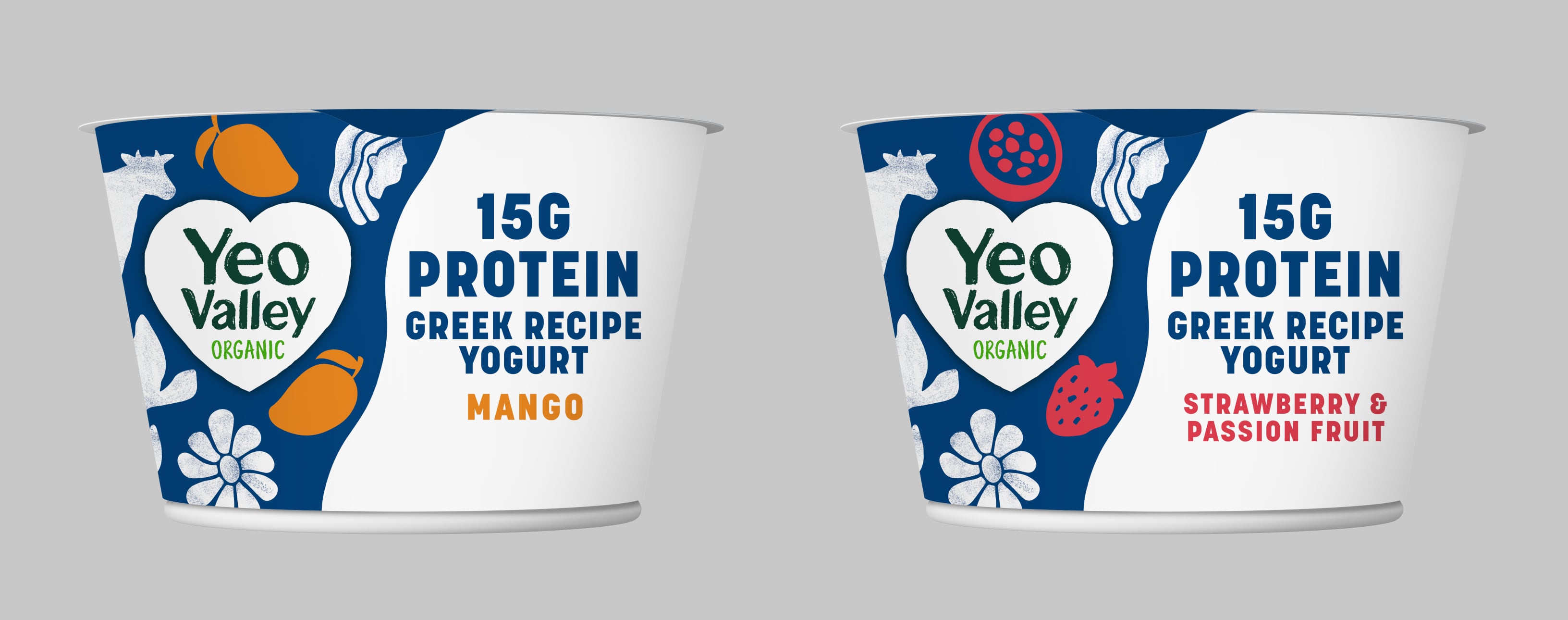 greek yogurt pots yeo valley
