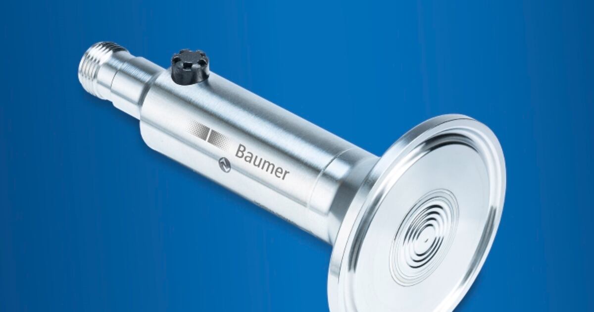 Baumer Speed Sensor New Baumer sensor takes dairy innovation award
