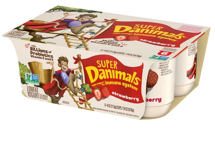 Danone North America launches Super Danimals with probiotics