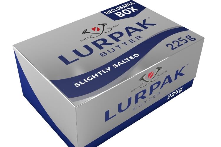 Lurpak switches from foil to box