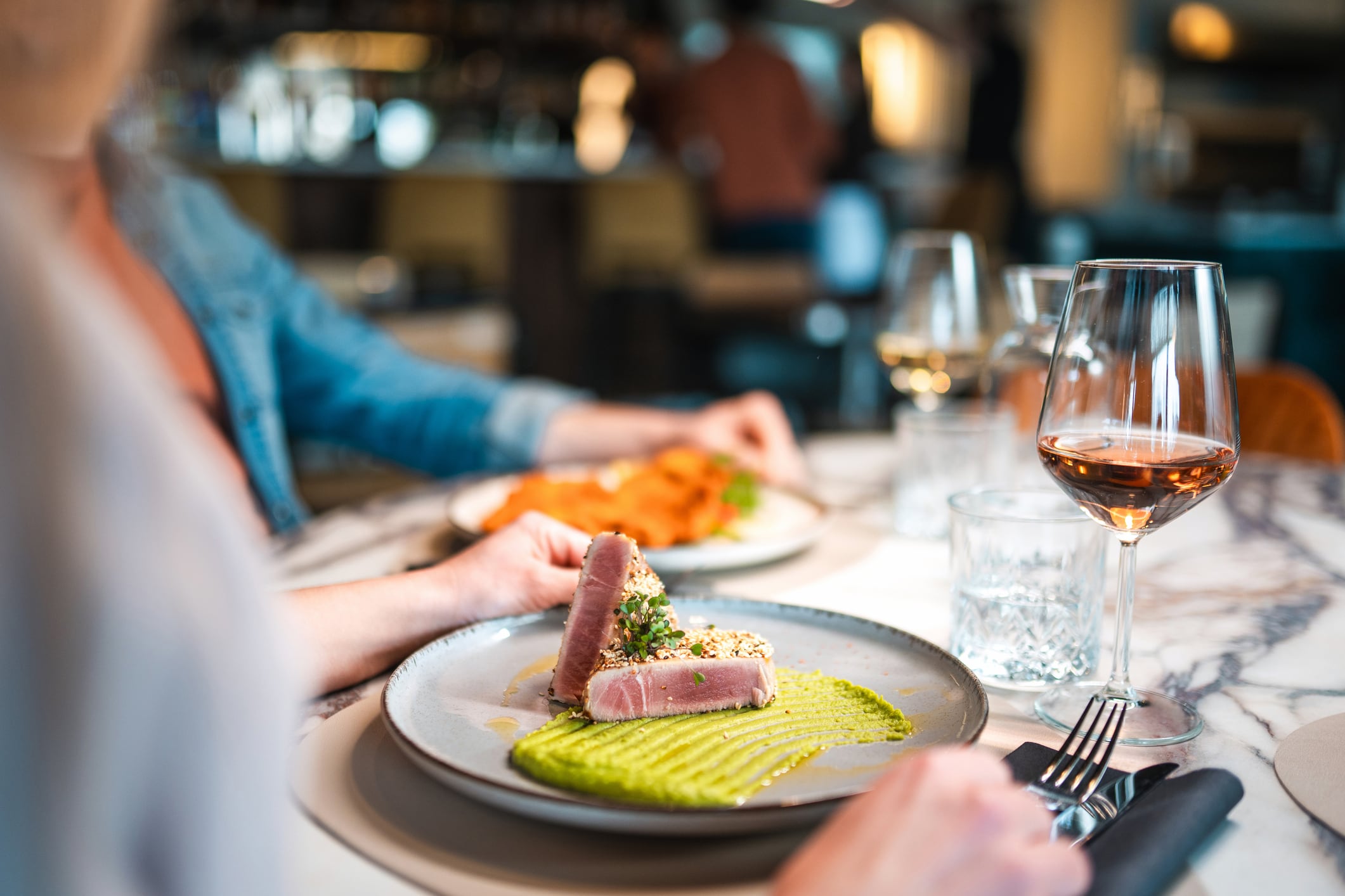 Restaurant meal