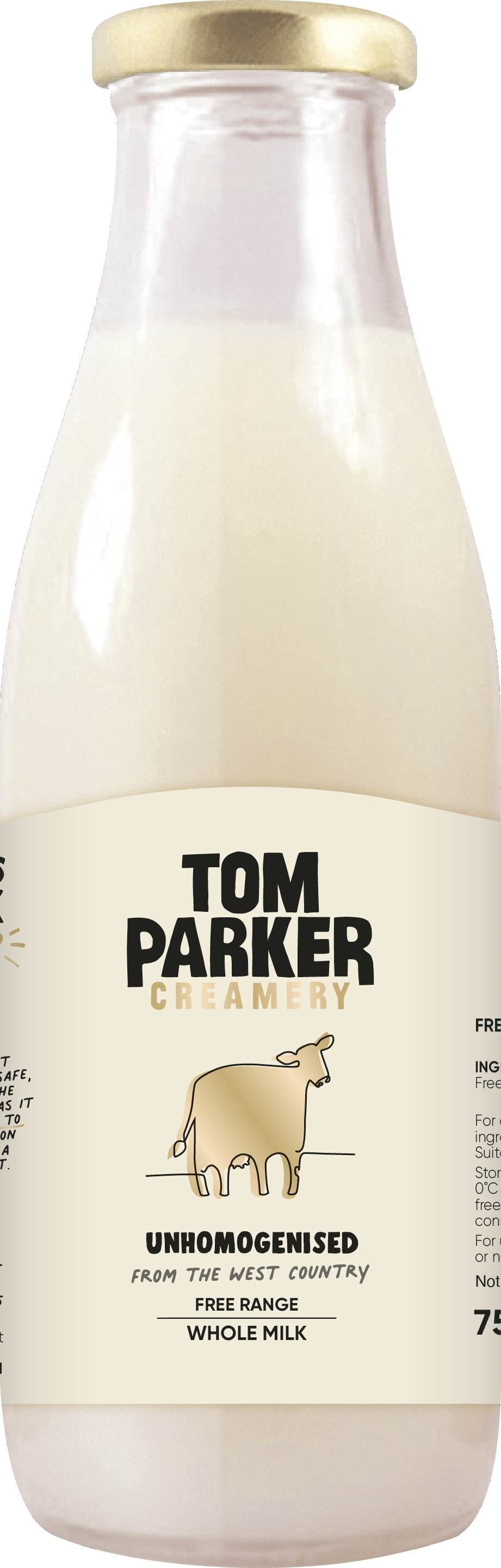 Tom parker creamery unhomogenized whole milk