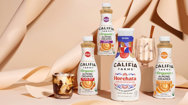 Califia Farms introduces new Simple & Organic holiday almond creamers and Horchata