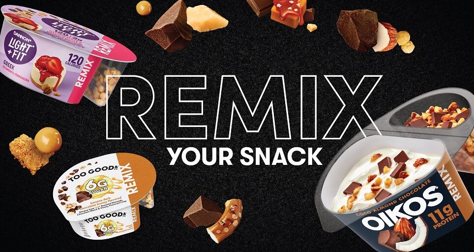 Danone’s Remix platform moves yogurt beyond breakfast to snacks, appeals to younger consumers  