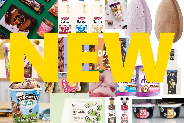 New product round-up in dairy and dairy alternatives: April
