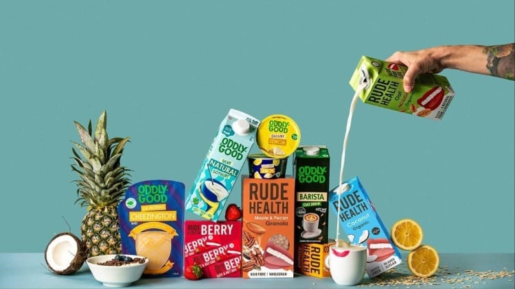 Finnish plant-based manufacturer Oddlygood acquired UK brand Rude Health last year.