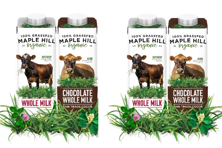 Maple Hill launches milk in SIG cartons