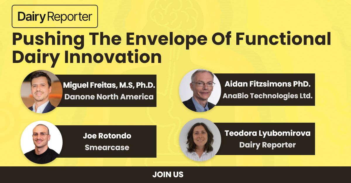 webinar panelists pushing the boundaries of functional dairy innovation