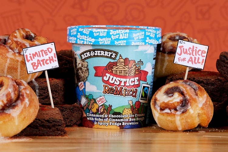 Ben & Jerry’s tackles structural racism with latest flavor