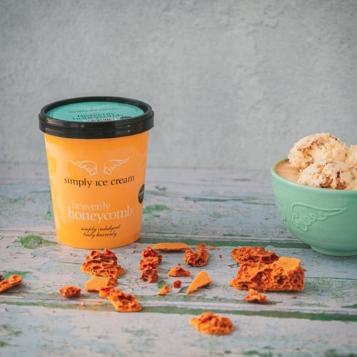 Simply Ice Cream's Heavenly Honeycomb Ice Cream
