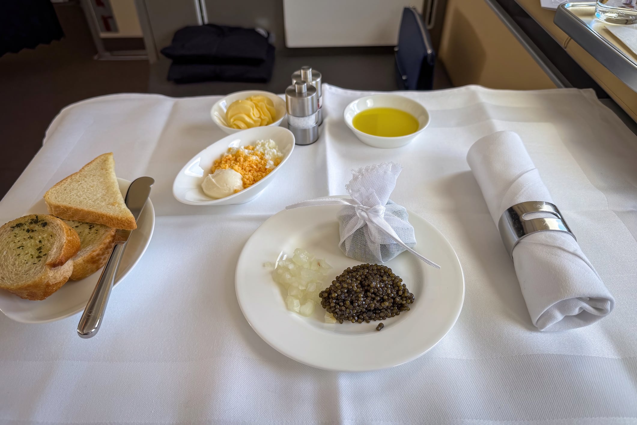 Lufthansa First Class starter emson GettyImages