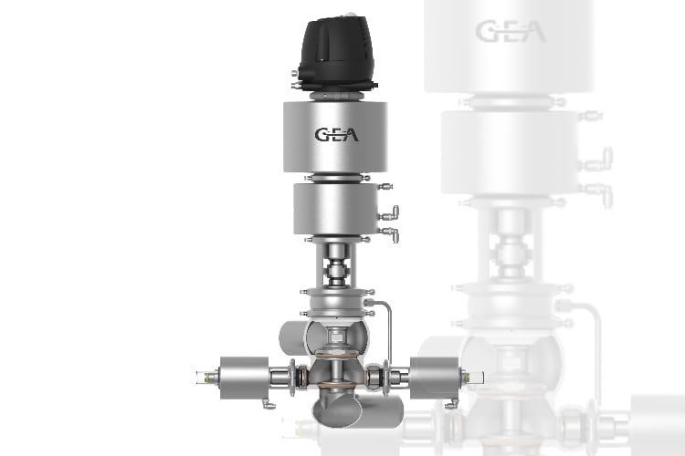 GEA new aseptic double-seat valve increases shelf life of dairy products