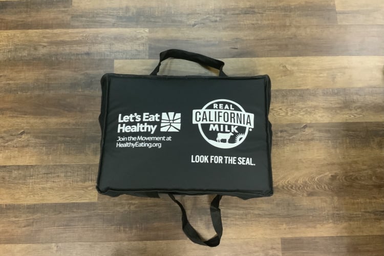 Pilot milk cooler bag program launches in California schools