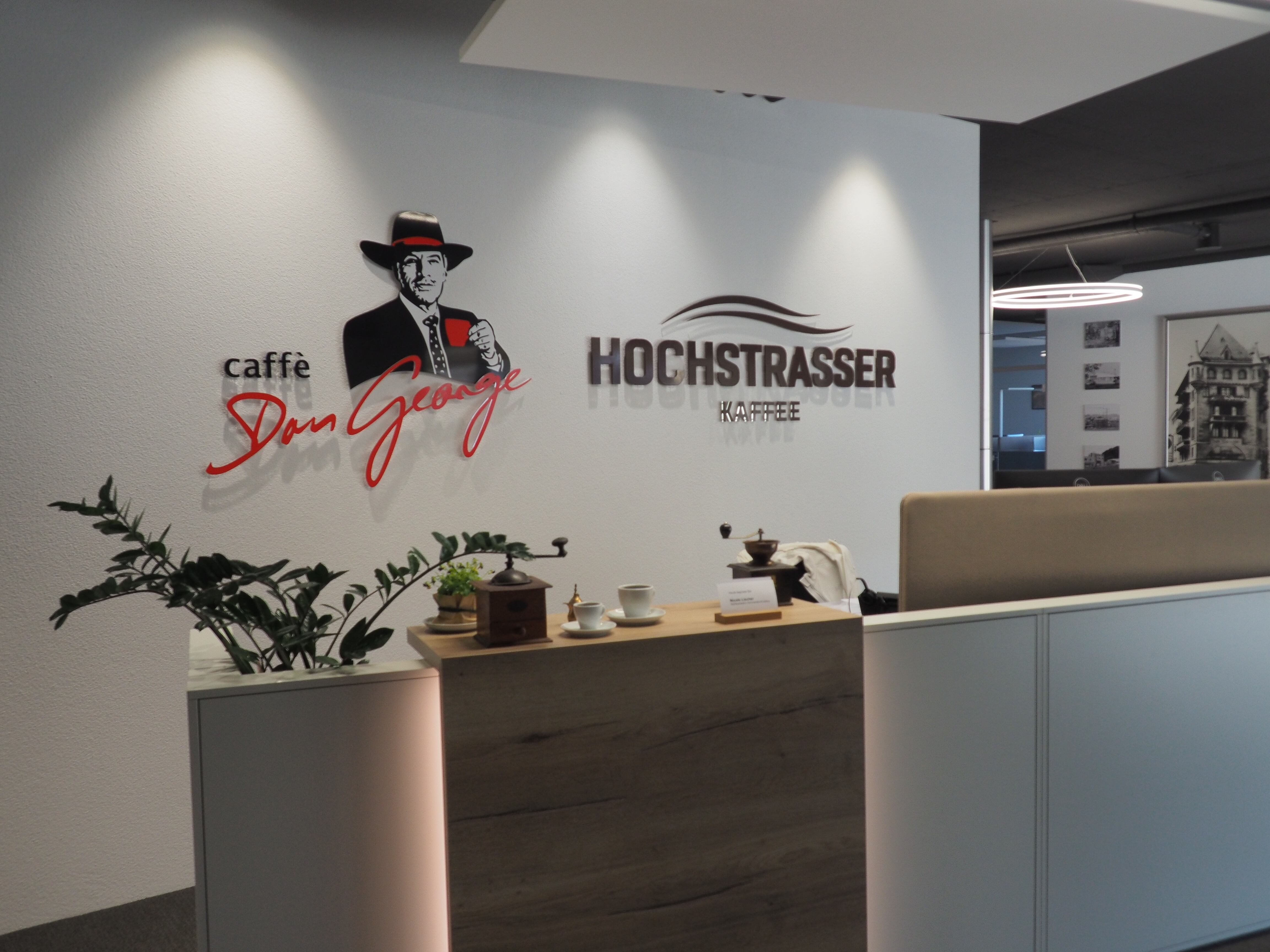 Hochstrasser offers its own-brand and Don George coffee ranges, including ground, wholebean and instant coffee.