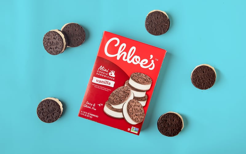 Chloe’s taps into permissible indulgence trend with bite-size ice cream sandwiches