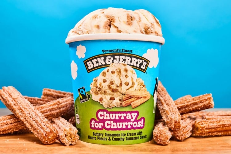 Ben & Jerry’s Churray for Churros!